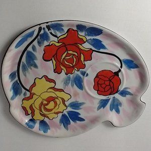Vintage Gold Castle Hand Painted Chihusa Plate MADE IN JAPAN